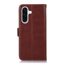 Peněženkové pouzdro RFID Leather case hnědé – Samsung Galaxy A17 5G | Levné Kryty | Levné Kryty | Levné Kryty