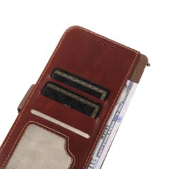 Peněženkové pouzdro RFID Leather case hnědé – Samsung Galaxy A17 5G | Levné Kryty | Levné Kryty | Levné Kryty