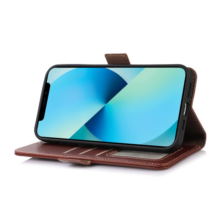 Peněženkové pouzdro RFID Leather case hnědé – Samsung Galaxy A17 5G | Levné Kryty | Levné Kryty | Levné Kryty