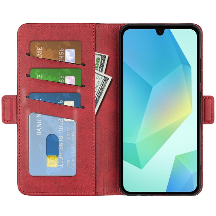 Peněženkové pouzdro Voltage case červené – Samsung Galaxy A17 5G | Levné Kryty | Levné Kryty | Levné Kryty