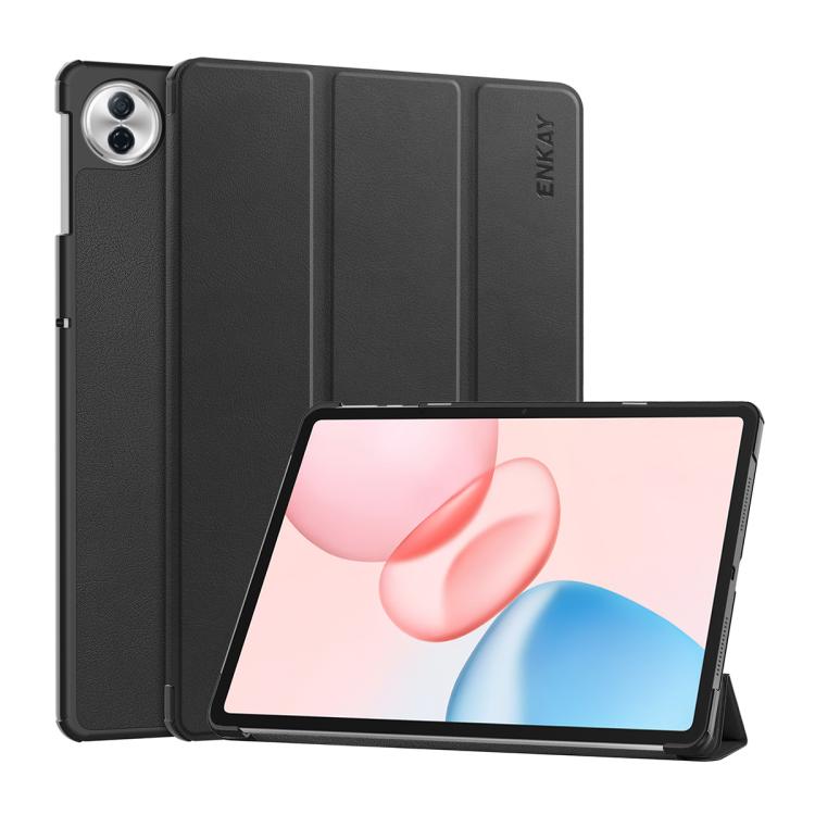 Knížkové pouzdro Enkay Pure case černé – Honor Pad 10 12.1″ | Levné Kryty | Levné Kryty | Levné Kryty
