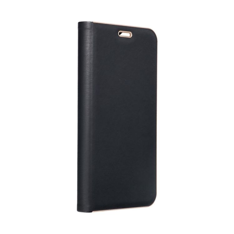 Knížkové pouzdro Luna Book černé – Apple iPhone 17 Pro | Levné Kryty | Levné Kryty | Levné Kryty
