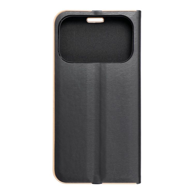 Knížkové pouzdro Luna Book černé – Apple iPhone 17 Pro | Levné Kryty | Levné Kryty | Levné Kryty