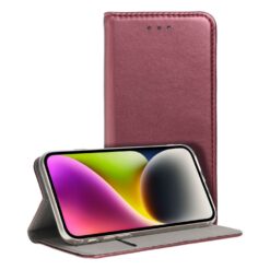 Knížkové pouzdro Magnet Book bordové – Apple iPhone 17 Pro | Levné Kryty | Levné Kryty | Levné Kryty