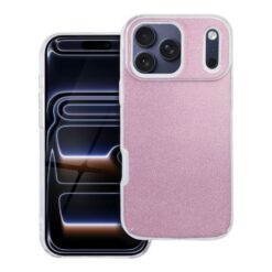Třpytivý Kryt Forcell Shining růžový – Apple iPhone 17 Pro Max | Levné Kryty | Levné Kryty | Levné Kryty