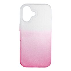 Alternative view of Třpytivý Kryt Forcell Shining transparentno-růžový – Apple iPhone 17