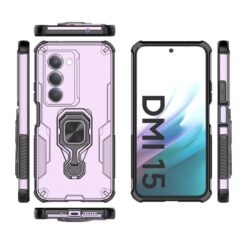 Odolný kryt Ring Armor fialový – Xiaomi Redmi 15 4G/5G | Levné Kryty | Levné Kryty | Levné Kryty