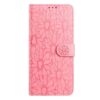 Peněženkové pouzdro Embossing Pattern Stitchy růžové – Xiaomi Redmi 15 4G/5G | Levné Kryty | Levné Kryty | Levné Kryty