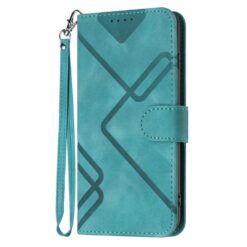 Peněženkové pouzdro Embossing Pattern Square zelené – Xiaomi Redmi 15 4G/5G | Levné Kryty | Levné Kryty | Levné Kryty