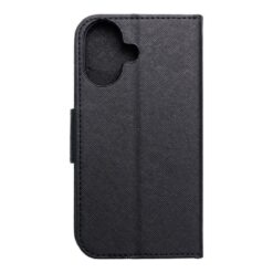 Peněženkové pouzdro Fancy Book černé – Apple iPhone 17 | Levné Kryty | Levné Kryty | Levné Kryty