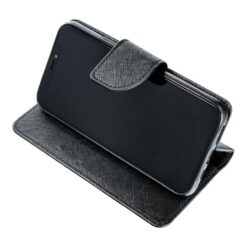 Peněženkové pouzdro Fancy Book černé – Apple iPhone 17 Pro | Levné Kryty | Levné Kryty | Levné Kryty