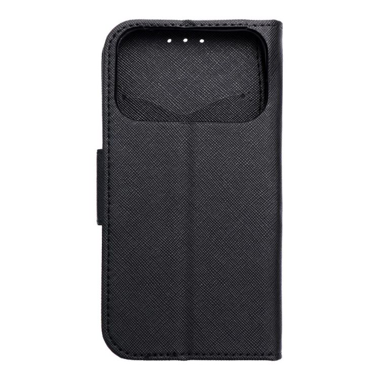 Peněženkové pouzdro Fancy Book černé – Apple iPhone 17 Pro | Levné Kryty | Levné Kryty | Levné Kryty