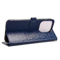 Peněženkové pouzdro Honeycomb Dot Texture Case modré – Xiaomi Redmi 15C | Levné Kryty | Levné Kryty | Levné Kryty