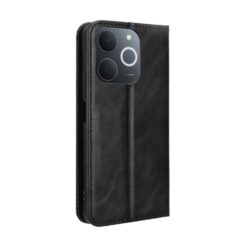 Peněženkové pouzdro Retro Leather černé – Realme Note 70T | Levné Kryty | Levné Kryty | Levné Kryty