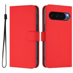 Peněženkové pouzdro Solid červené – Google Pixel 10 / 10 Pro