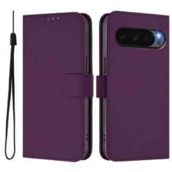 Peněženkové pouzdro Solid fialové – Google Pixel 10 / 10 Pro