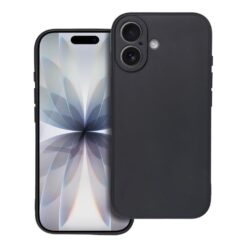 Silikonový kryt Soft Matt černý – Apple iPhone 17