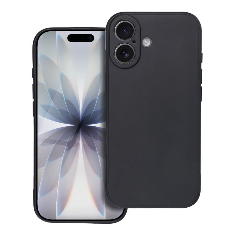 Silikonový kryt Soft Matt černý – Apple iPhone 17 | Levné Kryty | Levné Kryty | Levné Kryty