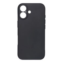 Alternative view of Silikonový kryt Soft Matt černý – Apple iPhone 17