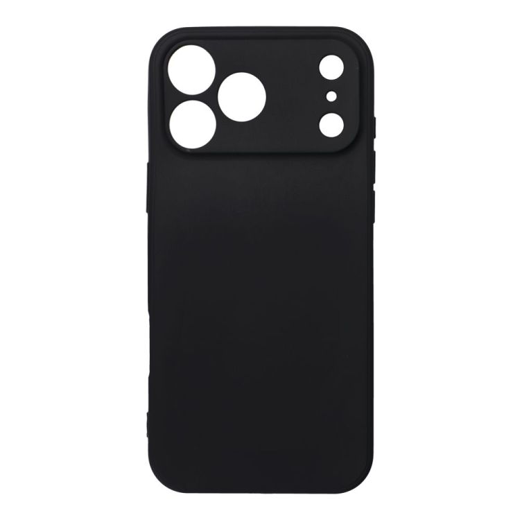 Silikonový kryt Soft case černý – Apple iPhone 17 Pro | Levné Kryty | Levné Kryty | Levné Kryty