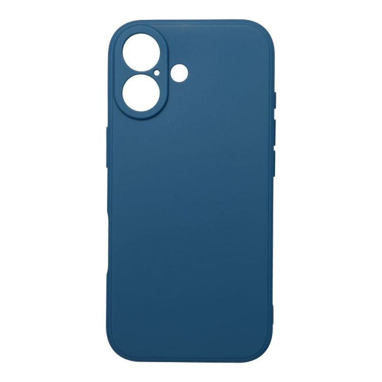 Silikonový kryt Soft Matt modrý – Apple iPhone 17 | Levné Kryty | Levné Kryty | Levné Kryty