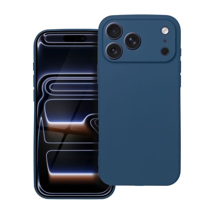 Silikonový kryt Soft case modrý – Apple iPhone 17 Pro Max | Levné Kryty | Levné Kryty | Levné Kryty