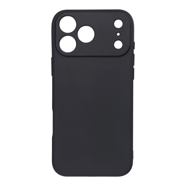 Silikonový kryt Soft Matt černý – Apple iPhone 17 Pro Max | Levné Kryty | Levné Kryty | Levné Kryty