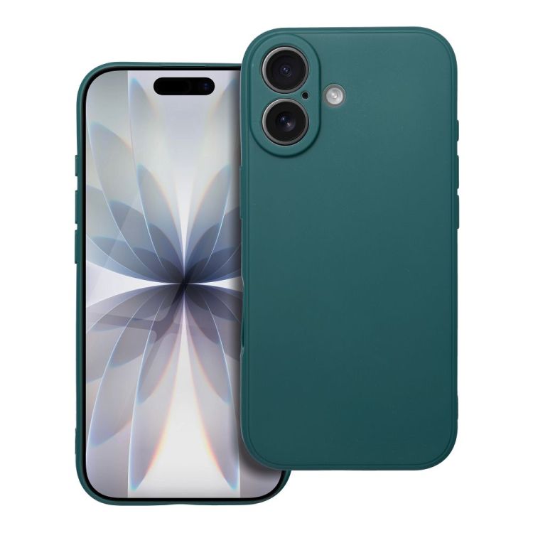 Silikonový kryt Soft Matt zelený – Apple iPhone 17 | Levné Kryty | Levné Kryty | Levné Kryty