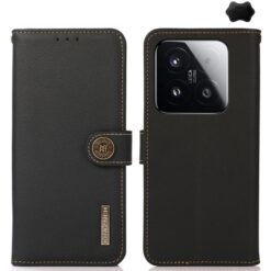 Kožené pouzdro Khazneh Business case černé – Xiaomi 15T | Levné Kryty | Levné Kryty | Levné Kryty