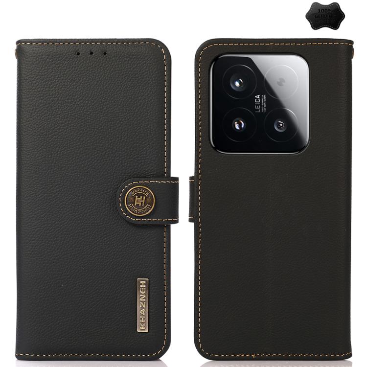 Kožené pouzdro Khazneh Business case černé – Xiaomi 15T | Levné Kryty | Levné Kryty | Levné Kryty