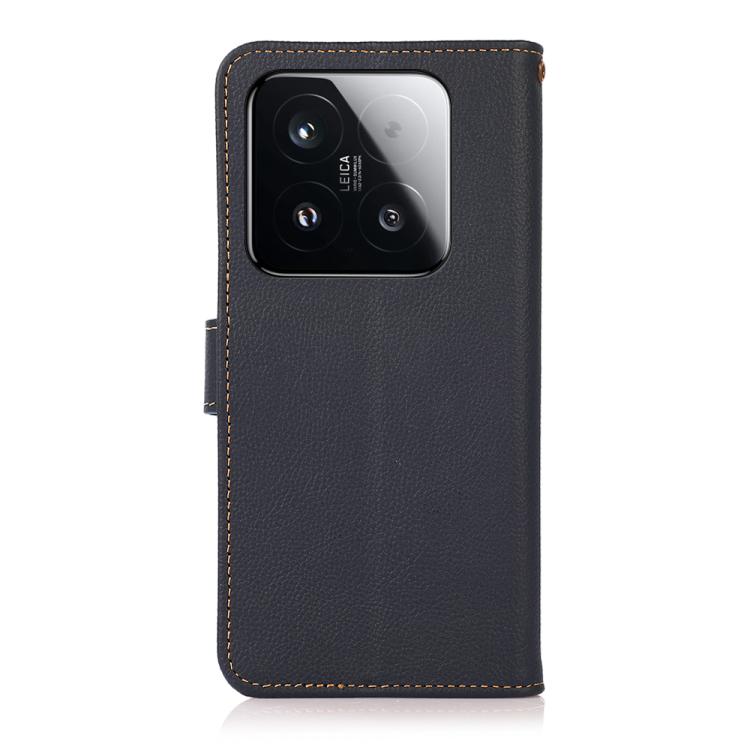 Kožené pouzdro Khazneh Business case modré – Xiaomi 15T | Levné Kryty | Levné Kryty | Levné Kryty