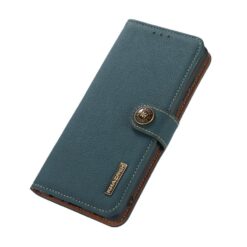 Kožené pouzdro Khazneh Business case zelené – Samsung Galaxy S25 FE | Levné Kryty | Levné Kryty | Levné Kryty