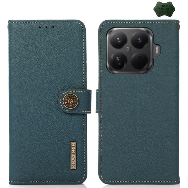 Kožené pouzdro Khazneh Business case zelené – Xiaomi 15T Pro | Levné Kryty | Levné Kryty | Levné Kryty