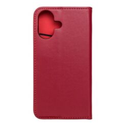 Kožené pouzdro Smart Pro červené – Apple iPhone 17 | Levné Kryty | Levné Kryty | Levné Kryty