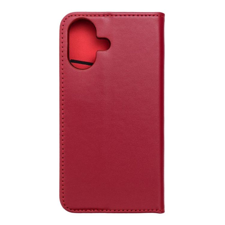 Kožené pouzdro Smart Pro červené – Apple iPhone 17 | Levné Kryty | Levné Kryty | Levné Kryty