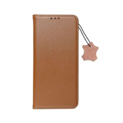 Kožené pouzdro Smart Pro hnědé – Apple iPhone 17