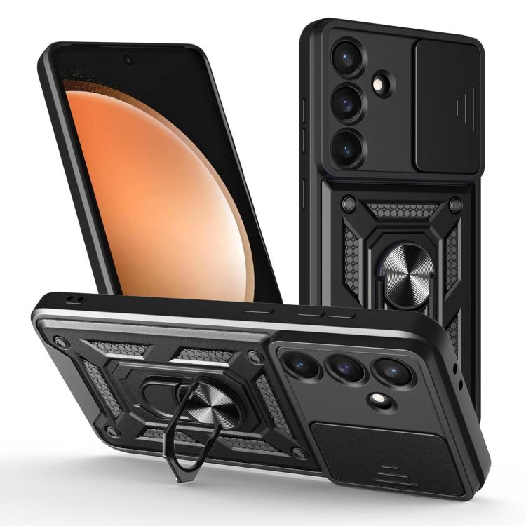 Odolný kryt CamCover Armor černý – Samsung Galaxy S25 FE | Levné Kryty | Levné Kryty | Levné Kryty