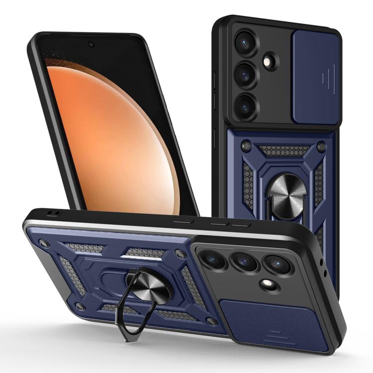 Odolný kryt CamCover Armor modrý – Samsung Galaxy S25 FE | Levné Kryty | Levné Kryty | Levné Kryty
