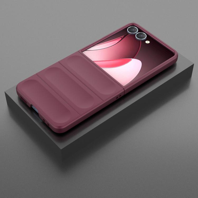 Odolný kryt Magic Shield bordový – Samsung Galaxy Z Flip 7 | Levné Kryty | Levné Kryty | Levné Kryty