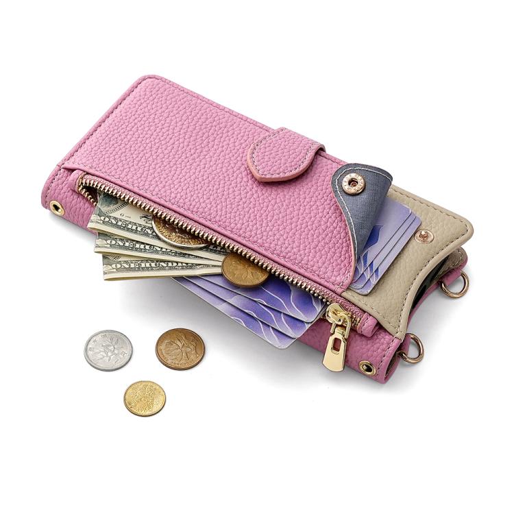 Peněženkové pouzdro Chain Wallet Case růžové – Samsung Galaxy A17 5G | Levné Kryty | Levné Kryty | Levné Kryty