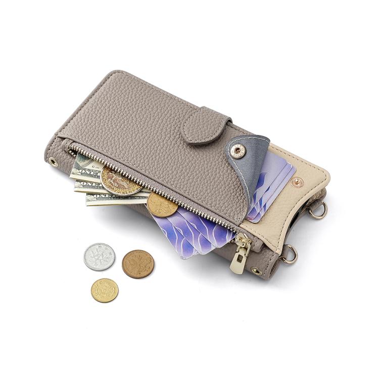 Peněženkové pouzdro Chain Wallet Case šedé – Samsung Galaxy A17 5G | Levné Kryty | Levné Kryty | Levné Kryty