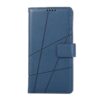 Peněženkové pouzdro Embossing Pattern Line černé – Samsung Galaxy S25 FE | Levné Kryty | Levné Kryty | Levné Kryty