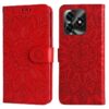 Peněženkové pouzdro Embossing Pattern Slunečnice modré – Honor X5c Plus | Levné Kryty | Levné Kryty | Levné Kryty