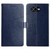 Peněženkové pouzdro Geometric Pattern case hnědé – T Phone 3 | Levné Kryty | Levné Kryty | Levné Kryty