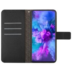 Peněženkové pouzdro Grid case černé – T Phone 3 | Levné Kryty | Levné Kryty | Levné Kryty