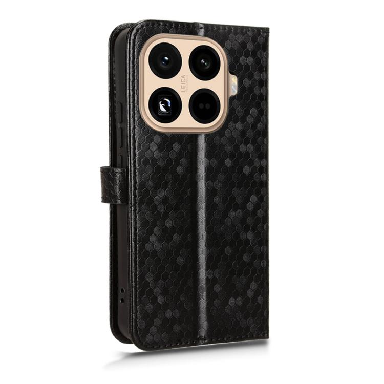 Peněženkové pouzdro Honeycomb Dot Texture Case černé – Xiaomi 15T Pro | Levné Kryty | Levné Kryty | Levné Kryty
