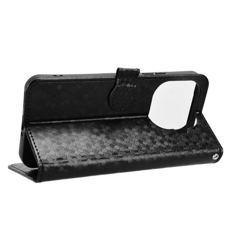 Peněženkové pouzdro Honeycomb Dot Texture Case černé – Xiaomi 15T Pro | Levné Kryty | Levné Kryty | Levné Kryty