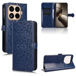 Peněženkové pouzdro Honeycomb Dot Texture Case modré – Xiaomi 15T Pro | Levné Kryty | Levné Kryty | Levné Kryty