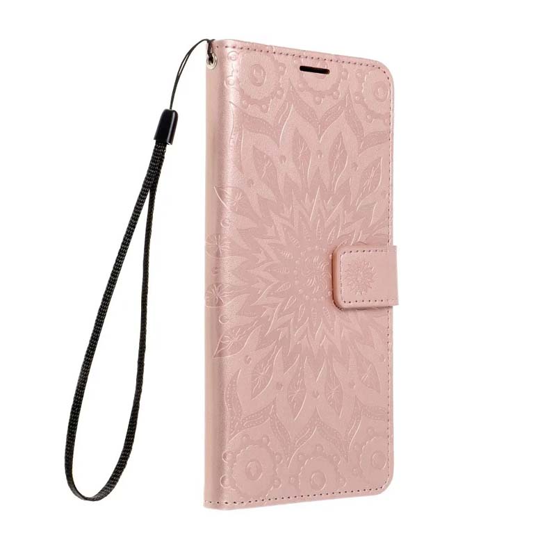 Peněženkové pouzdro Mezzo mandala růžové – Apple iPhone 17 Pro | Levné Kryty | Levné Kryty | Levné Kryty