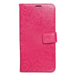 Peněženkové pouzdro Mezzo mandala tmavorůžové – Apple iPhone 17